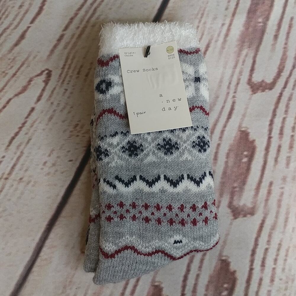 A New Day Crew‎ Socks Gary and Multicolored - 1 Pair